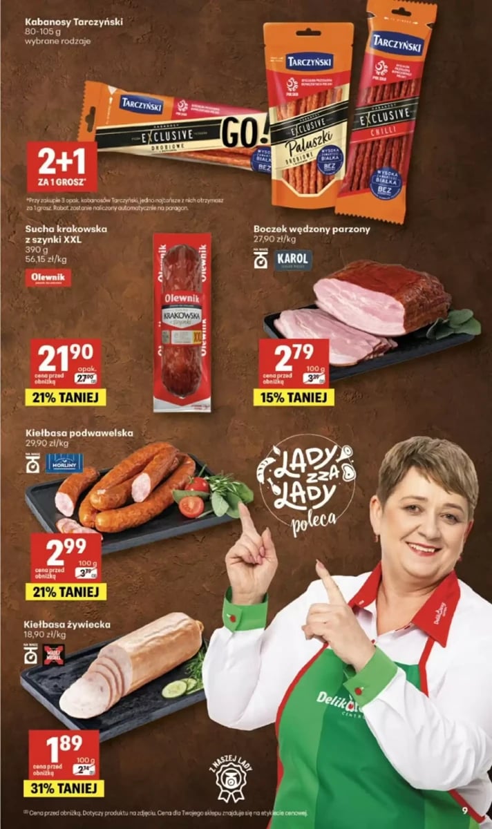 Strona 9 z gazetki Delikatesy Centrum