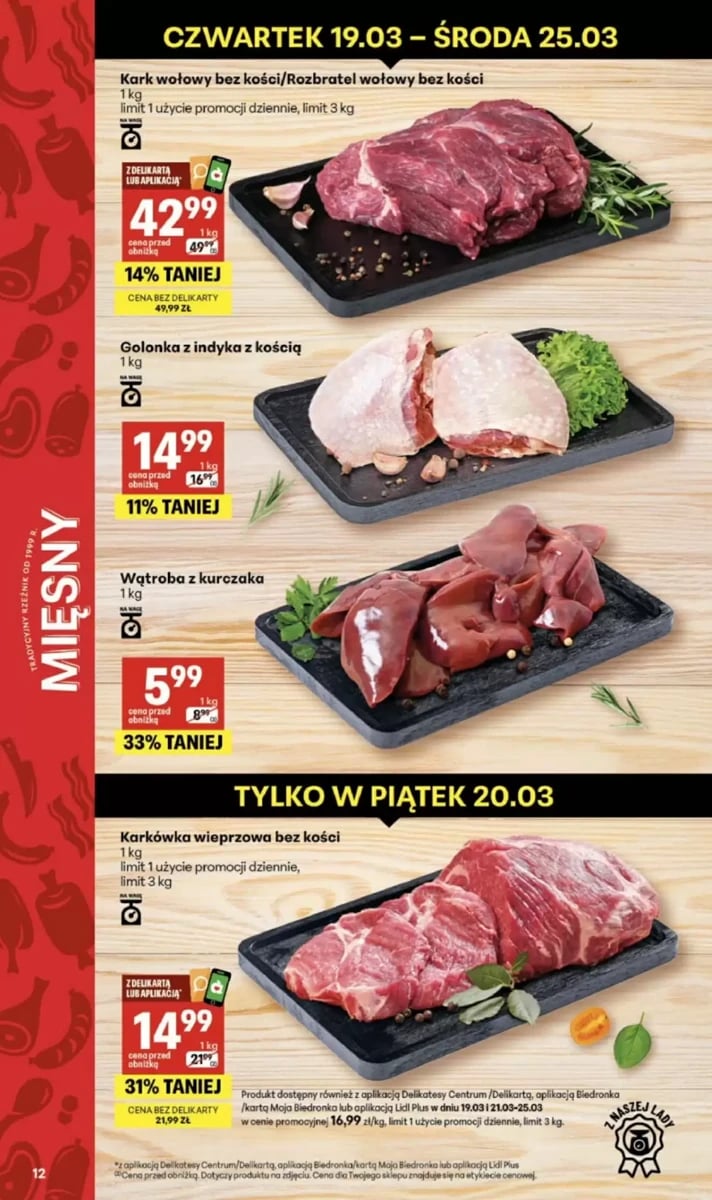 Strona 12 z gazetki Delikatesy Centrum