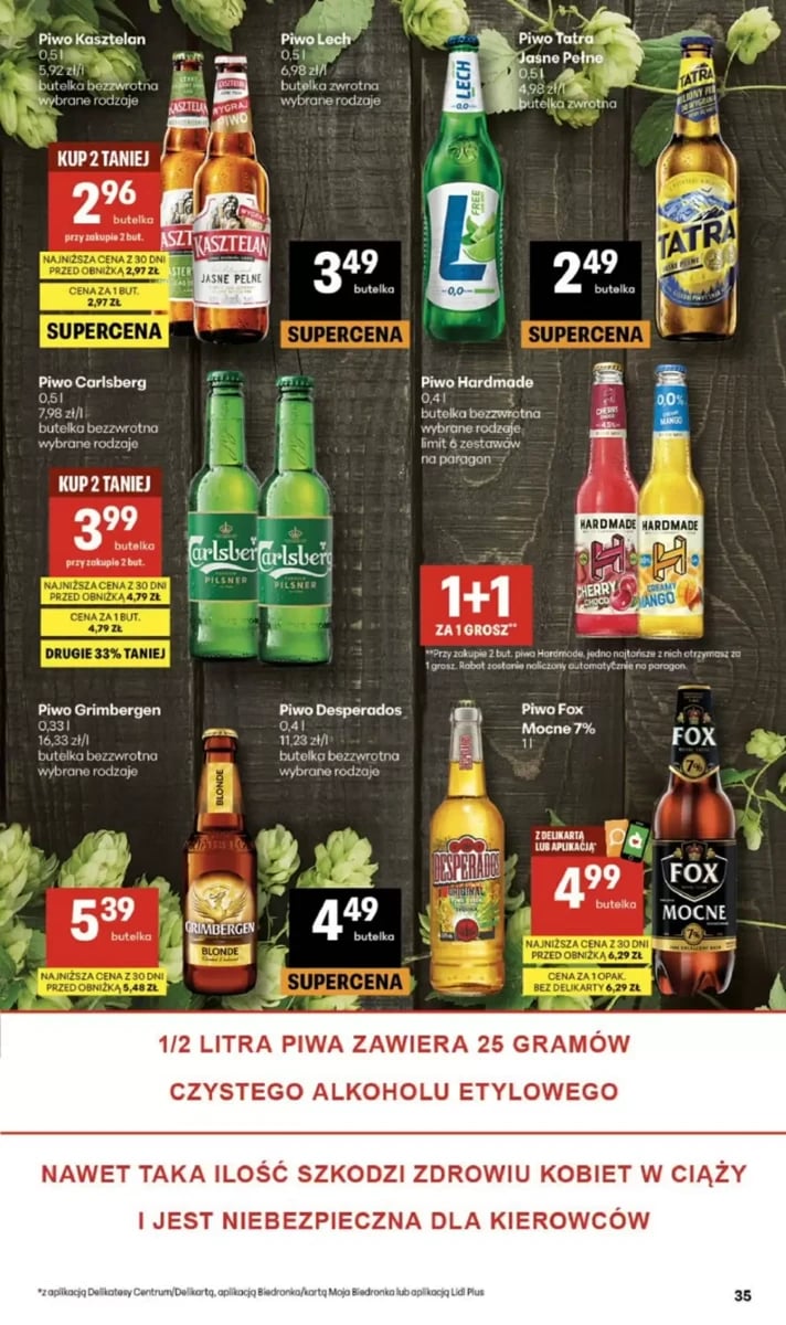 Strona 35 z gazetki Delikatesy Centrum