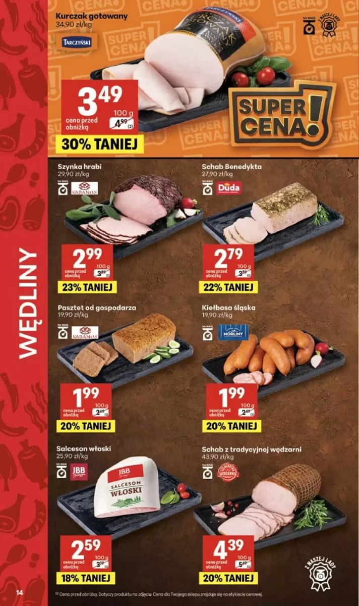 Strona 14 z gazetki Delikatesy Centrum