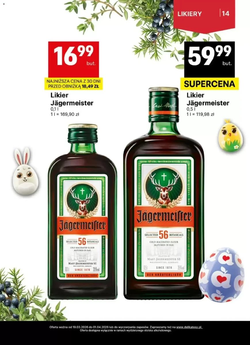 Strona 14 z gazetki Delikatesy Centrum