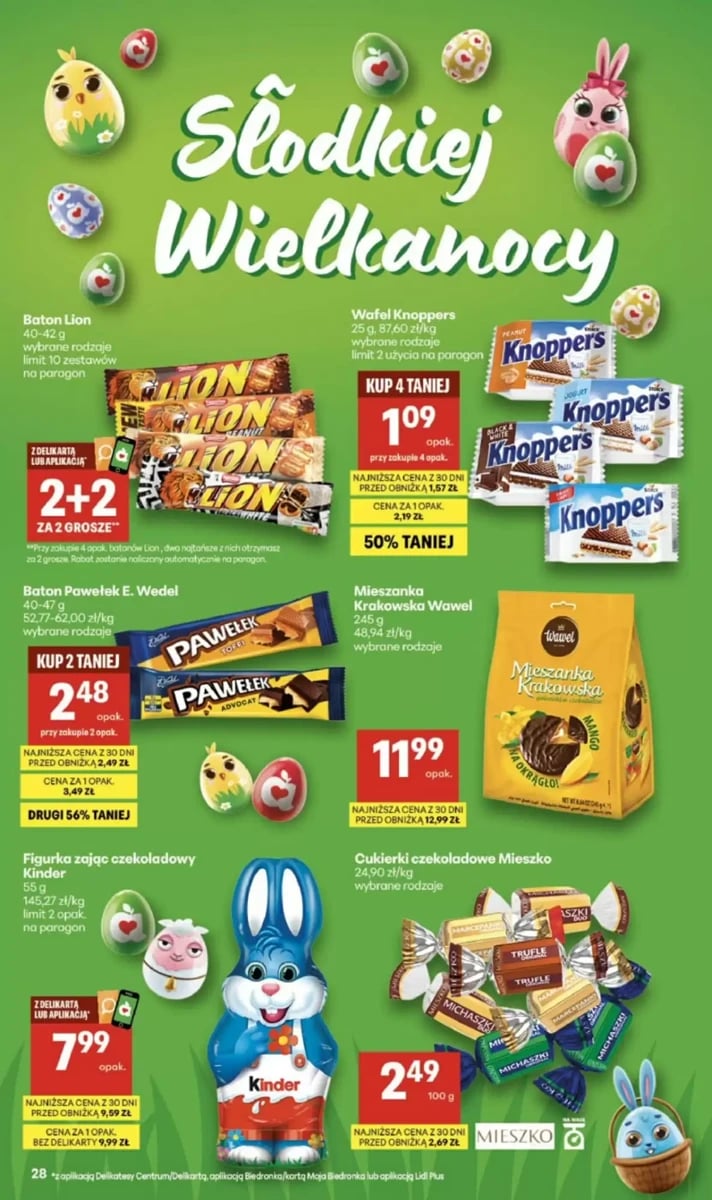 Strona 28 z gazetki Delikatesy Centrum