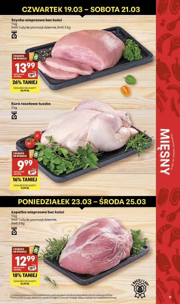 Strona 11 z gazetki Delikatesy Centrum
