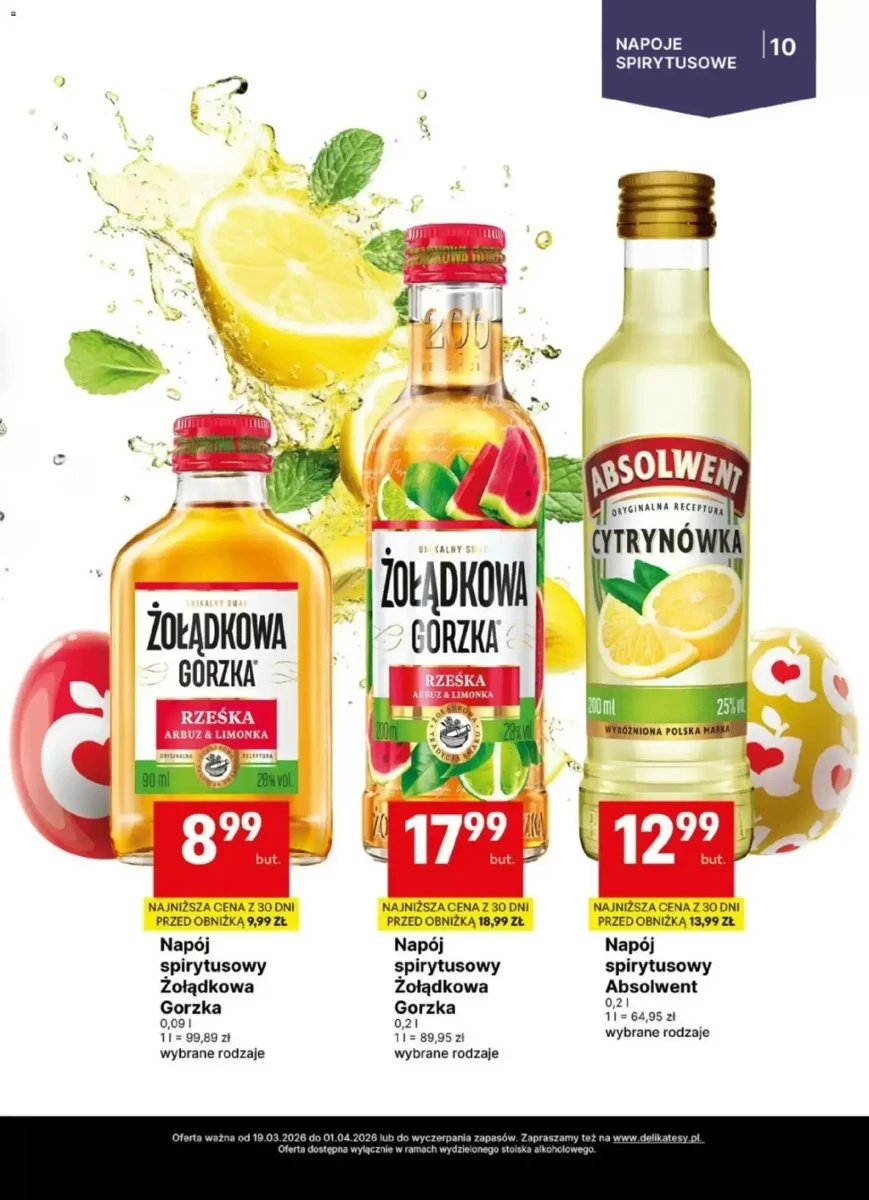 Strona 10 z gazetki Delikatesy Centrum