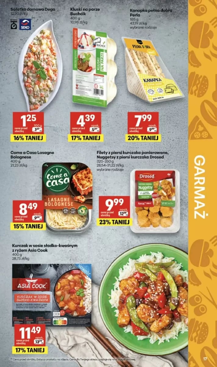 Strona 17 z gazetki Delikatesy Centrum