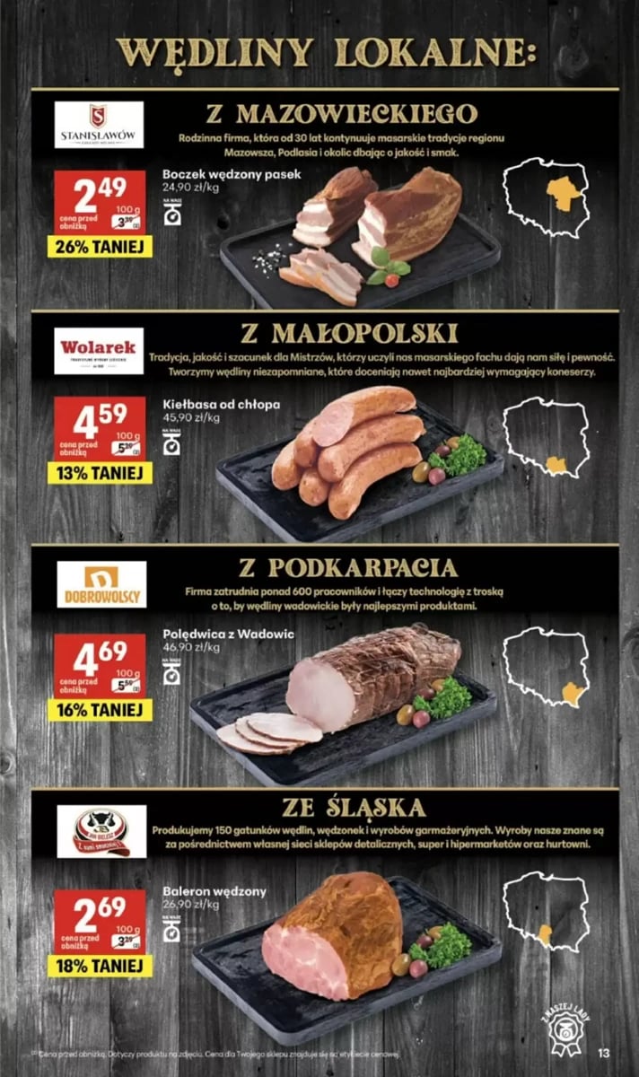 Strona 13 z gazetki Delikatesy Centrum