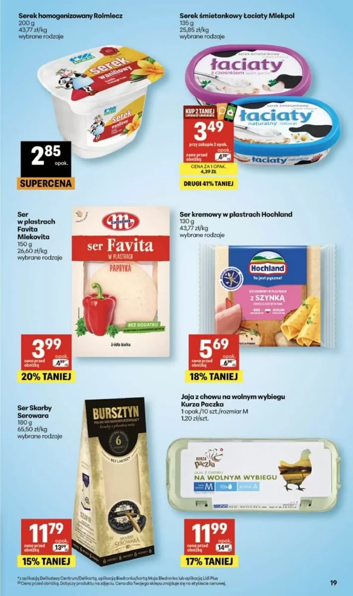 Strona 19 z gazetki Delikatesy Centrum