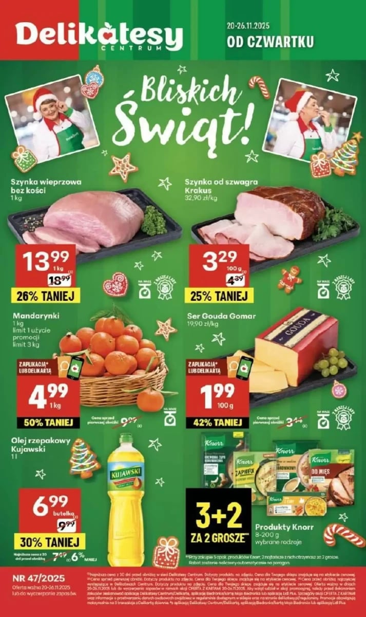 Strona 1 z gazetki Delikatesy Centrum