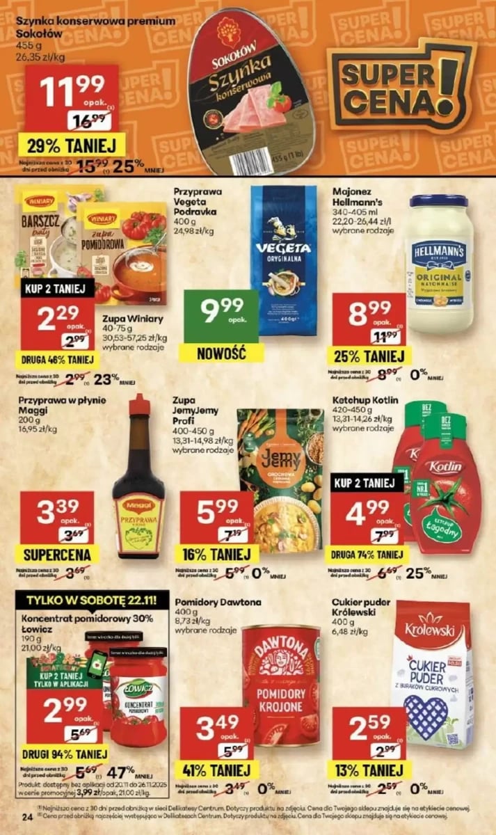 Strona 24 z gazetki Delikatesy Centrum