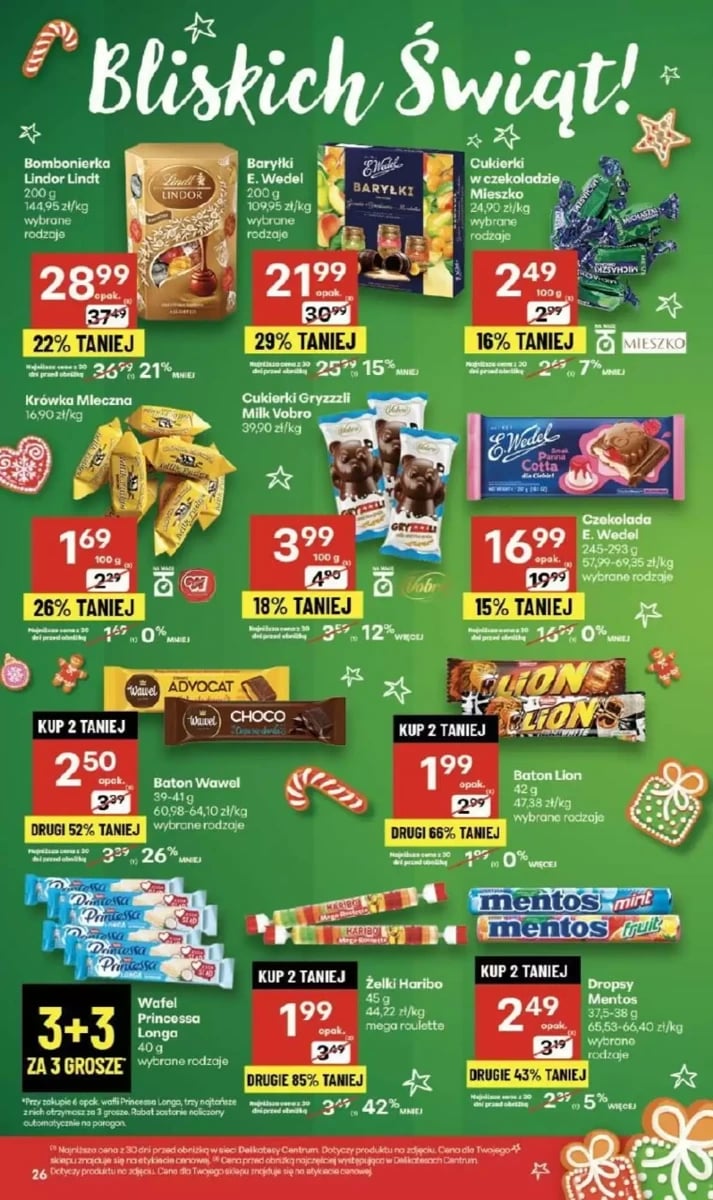 Strona 26 z gazetki Delikatesy Centrum