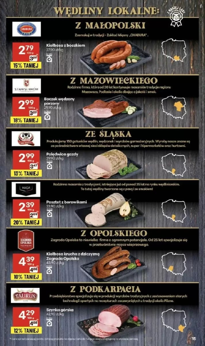 Strona 15 z gazetki Delikatesy Centrum