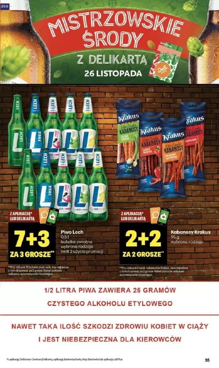 Strona 35 z gazetki Delikatesy Centrum