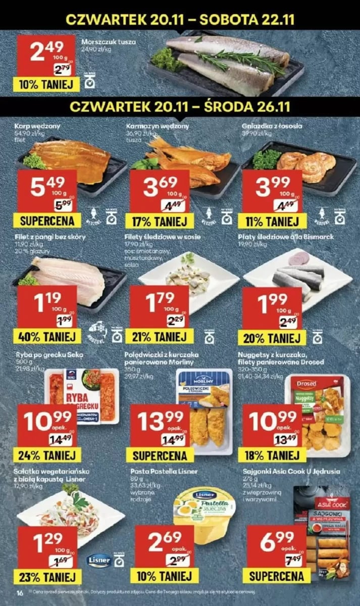 Strona 16 z gazetki Delikatesy Centrum