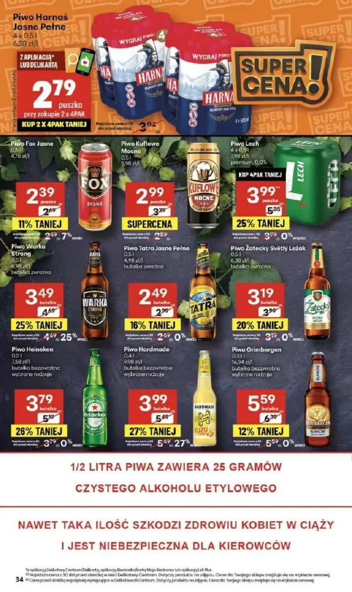 Strona 34 z gazetki Delikatesy Centrum