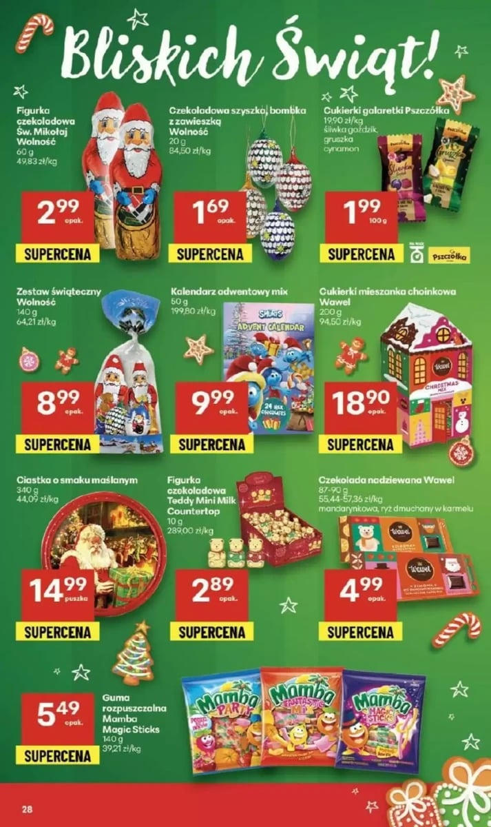 Strona 28 z gazetki Delikatesy Centrum