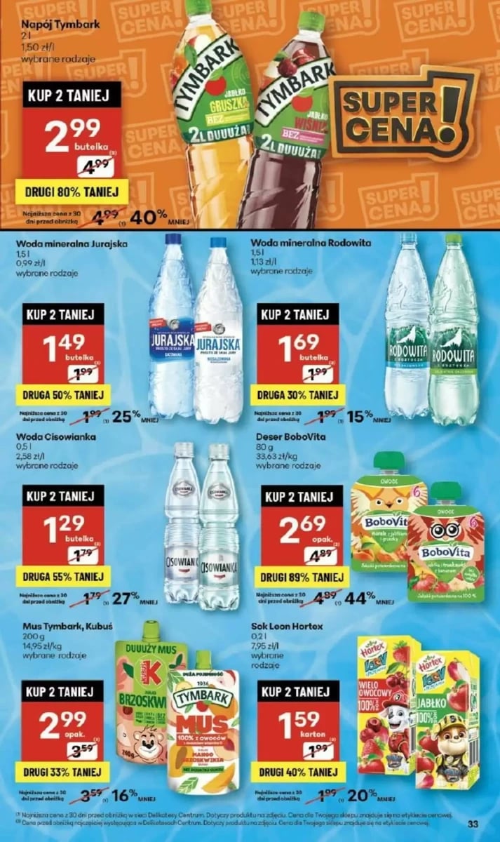 Strona 33 z gazetki Delikatesy Centrum