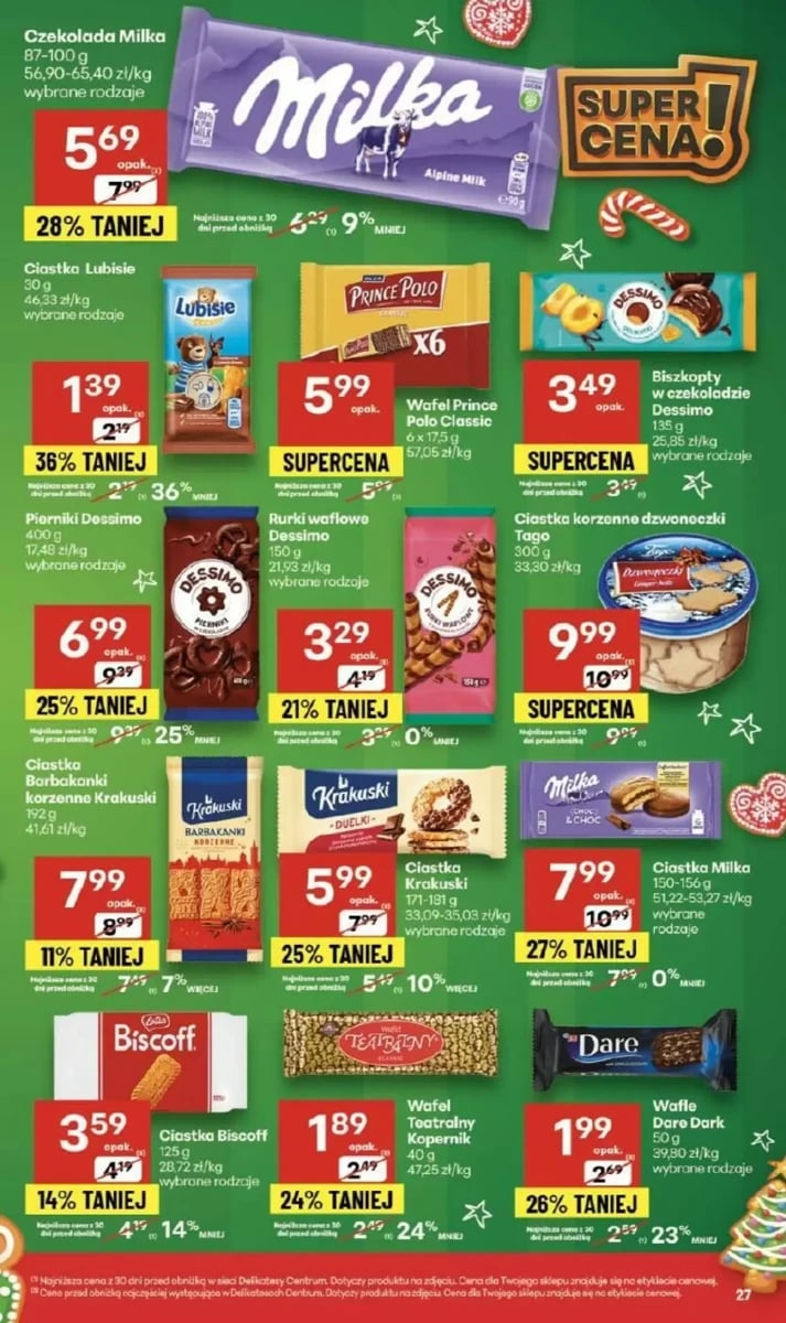 Strona 27 z gazetki Delikatesy Centrum