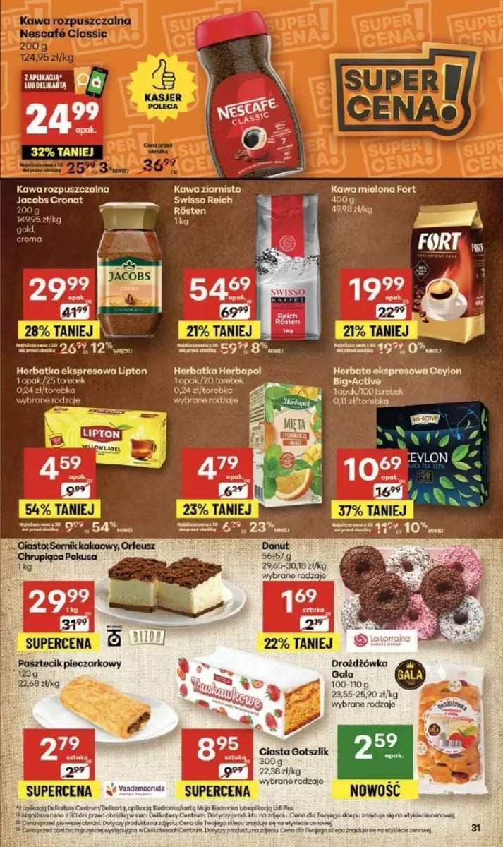 Strona 31 z gazetki Delikatesy Centrum