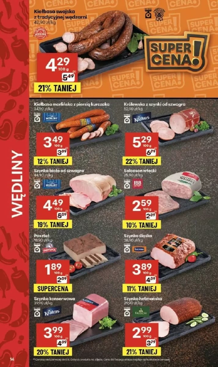 Strona 14 z gazetki Delikatesy Centrum