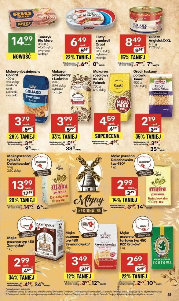 Strona 25 z gazetki Delikatesy Centrum