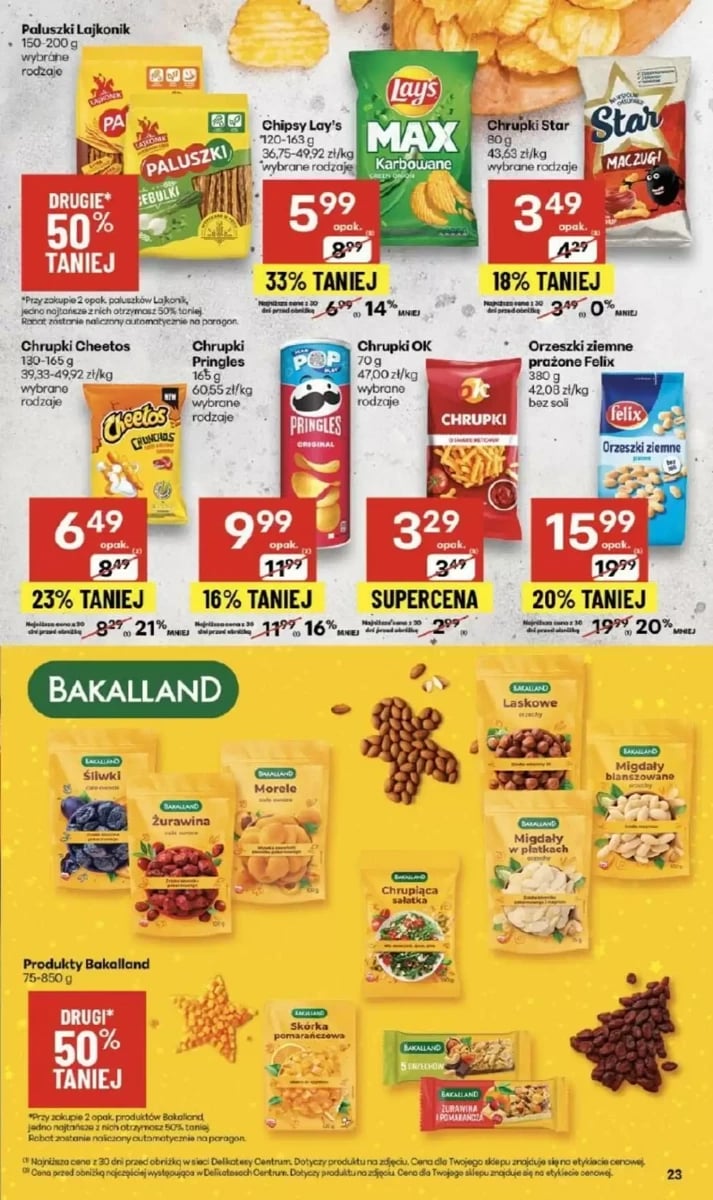 Strona 23 z gazetki Delikatesy Centrum