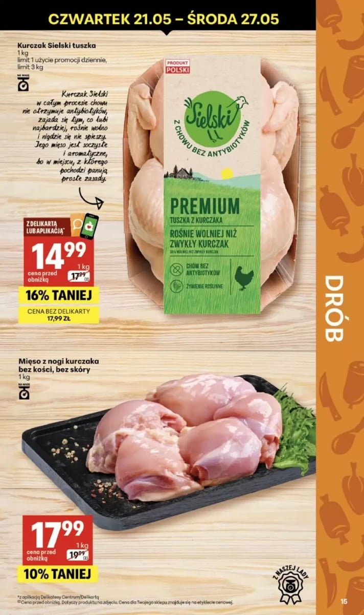 Strona 15 z gazetki Delikatesy Centrum
