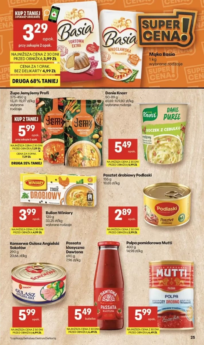 Strona 25 z gazetki Delikatesy Centrum