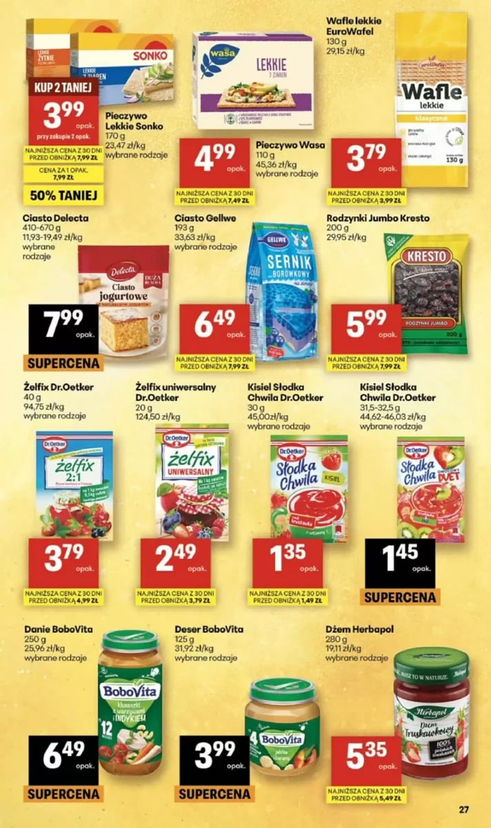 Strona 27 z gazetki Delikatesy Centrum