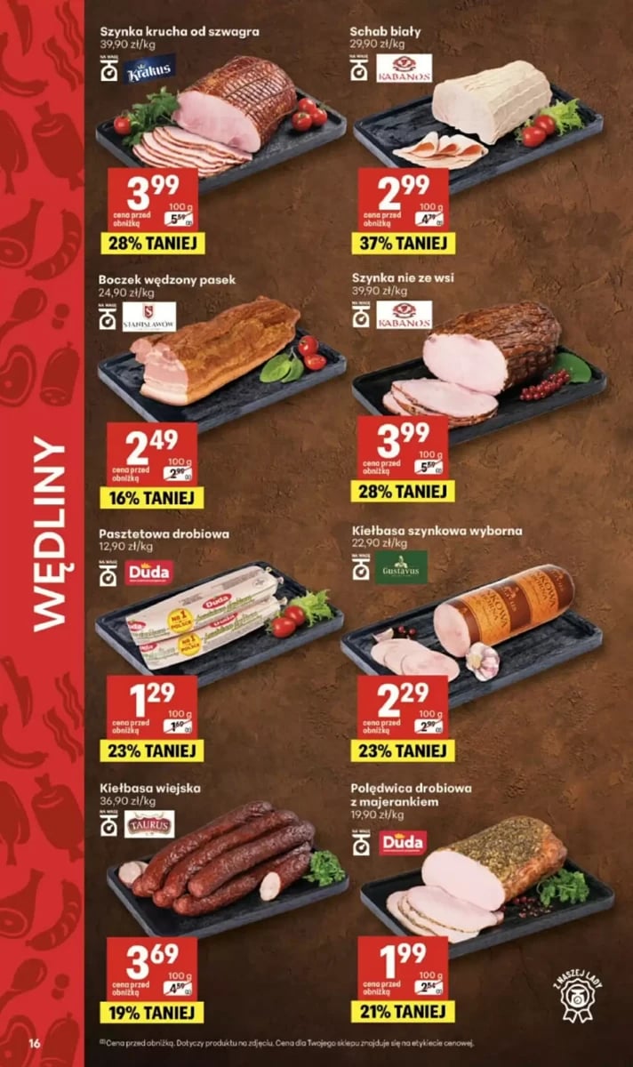Strona 16 z gazetki Delikatesy Centrum
