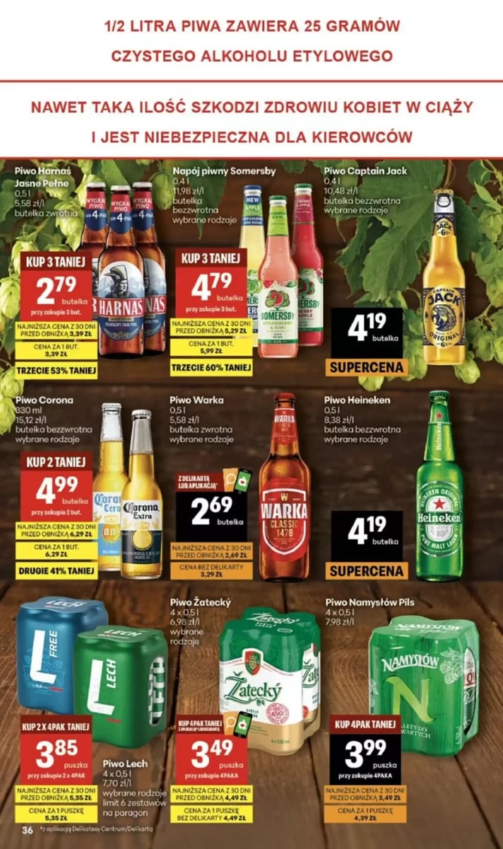 Strona 36 z gazetki Delikatesy Centrum