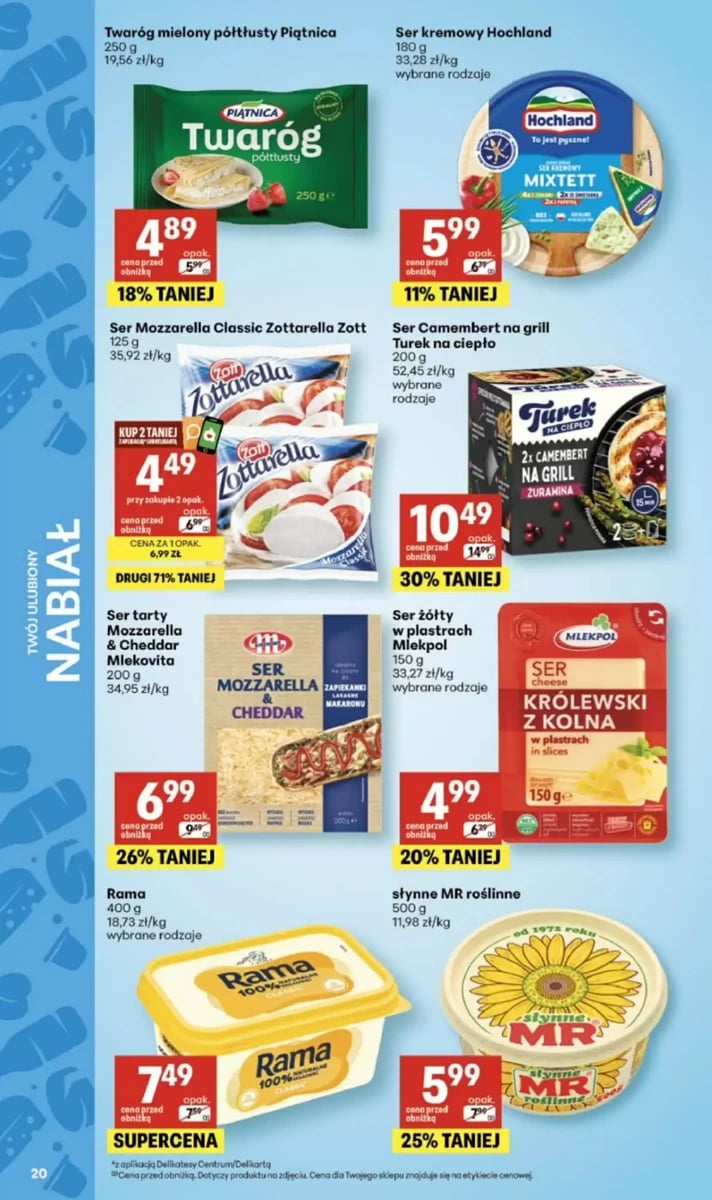 Strona 20 z gazetki Delikatesy Centrum