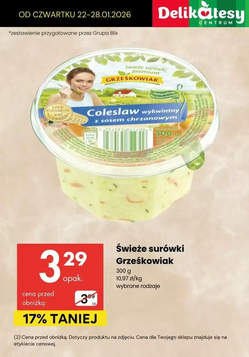 Strona 7 z gazetki Delikatesy Centrum