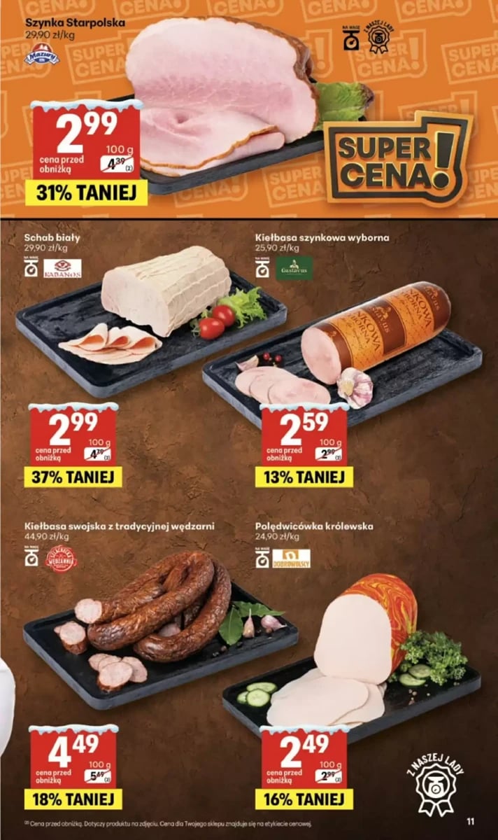 Strona 11 z gazetki Delikatesy Centrum