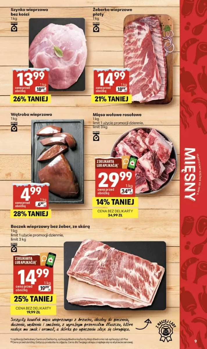 Strona 9 z gazetki Delikatesy Centrum