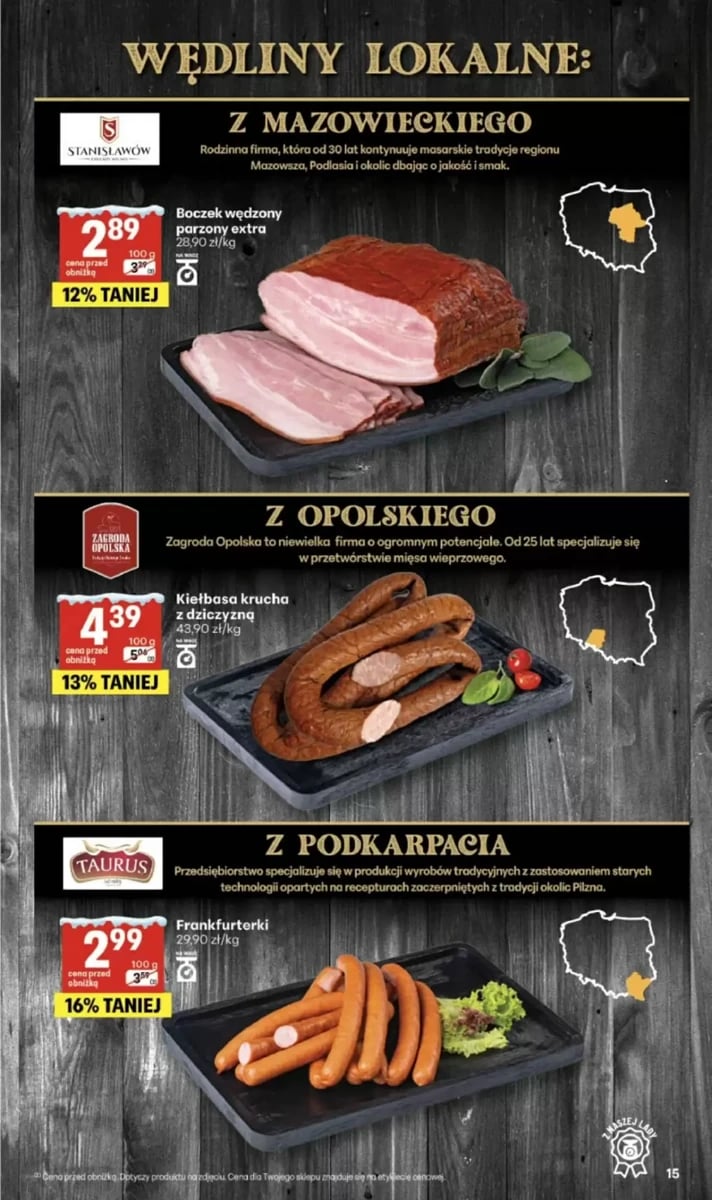 Strona 15 z gazetki Delikatesy Centrum