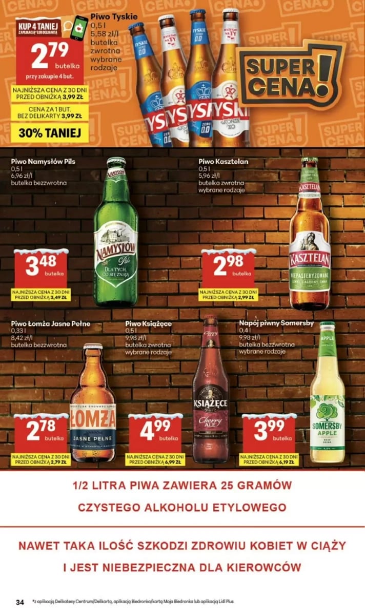 Strona 34 z gazetki Delikatesy Centrum