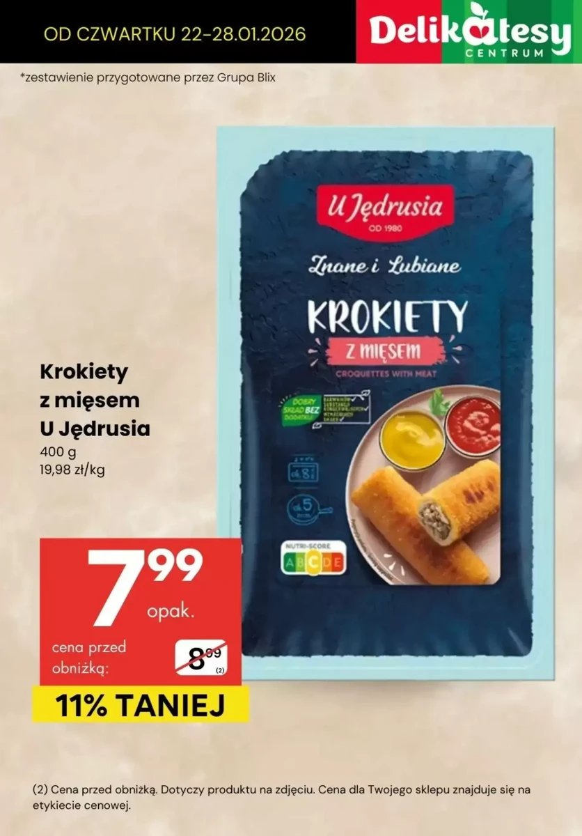 Strona 2 z gazetki Delikatesy Centrum