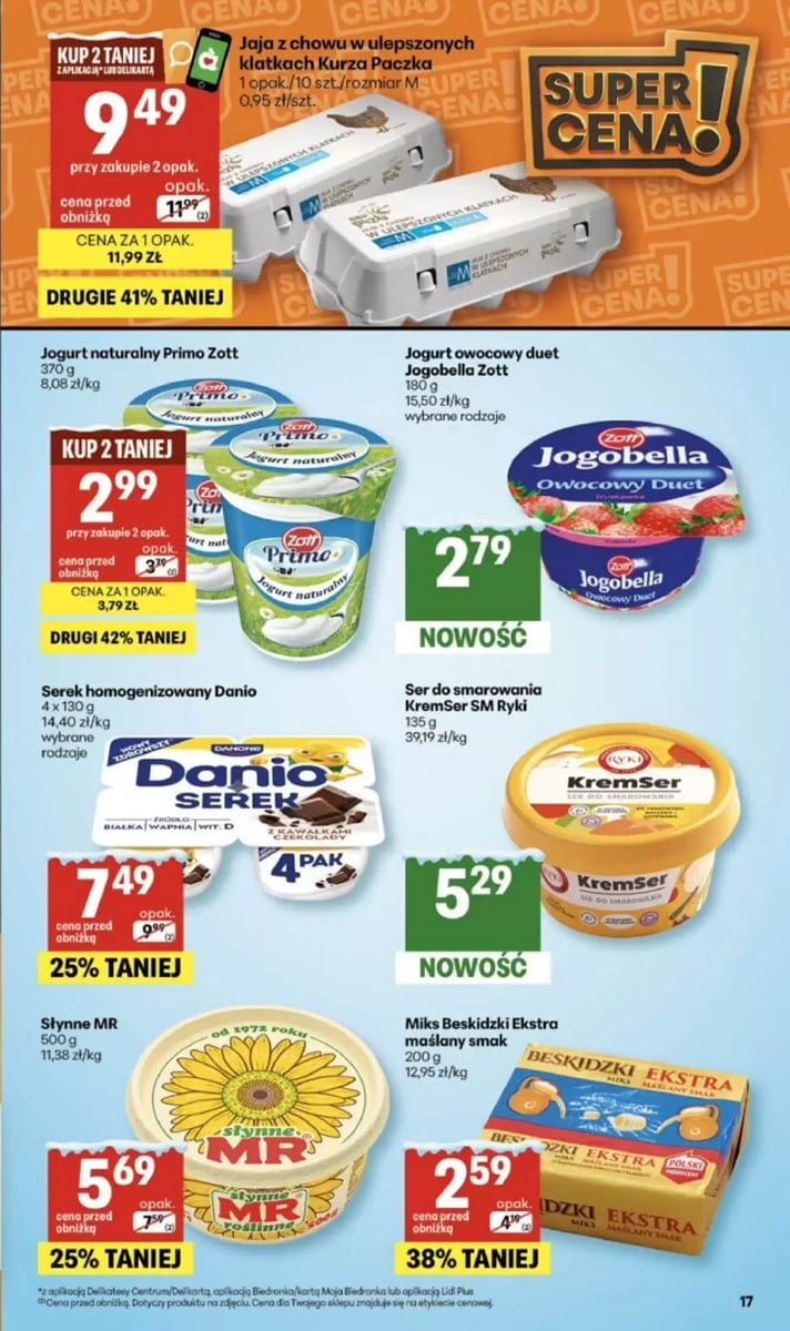 Strona 17 z gazetki Delikatesy Centrum