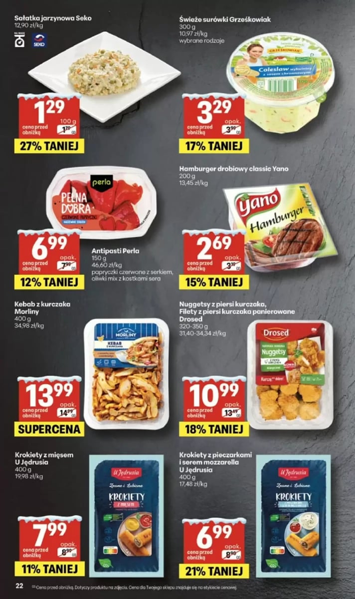 Strona 22 z gazetki Delikatesy Centrum