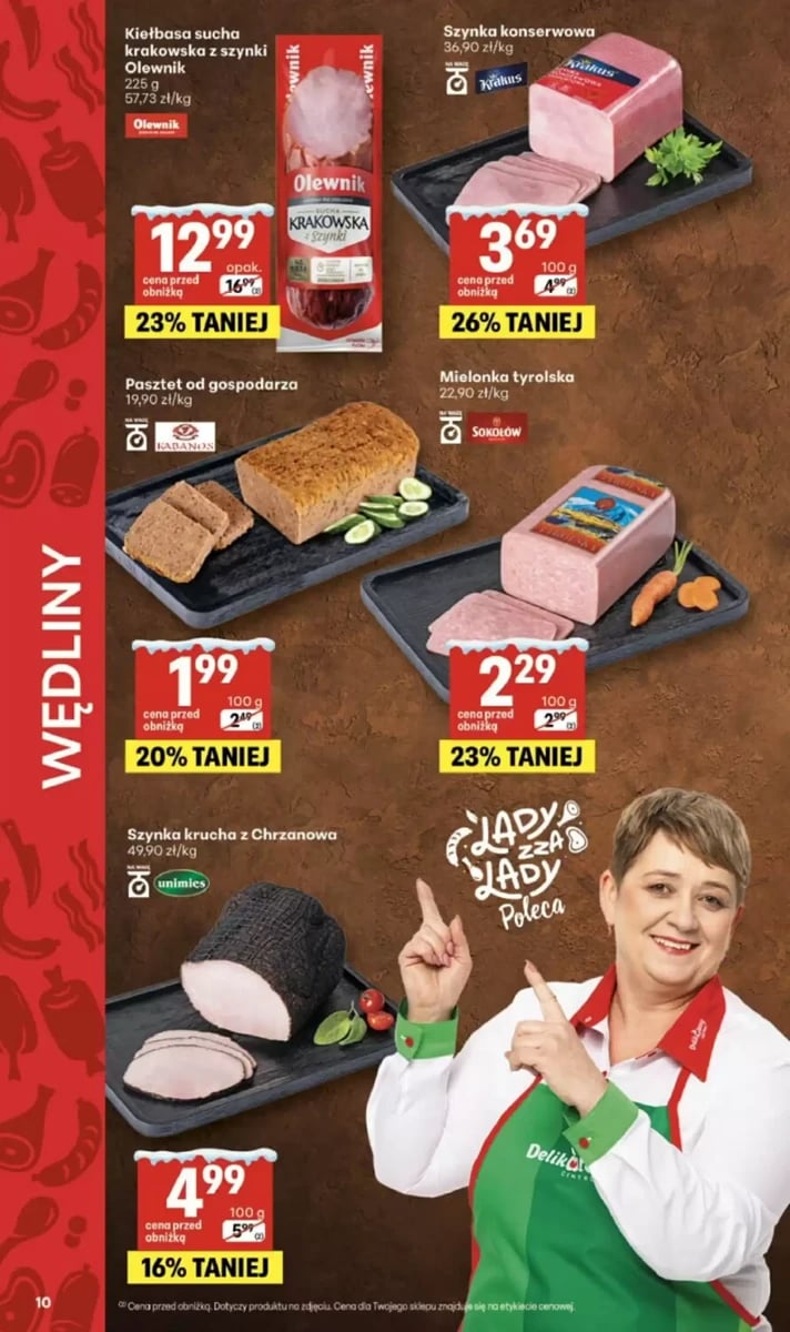 Strona 10 z gazetki Delikatesy Centrum