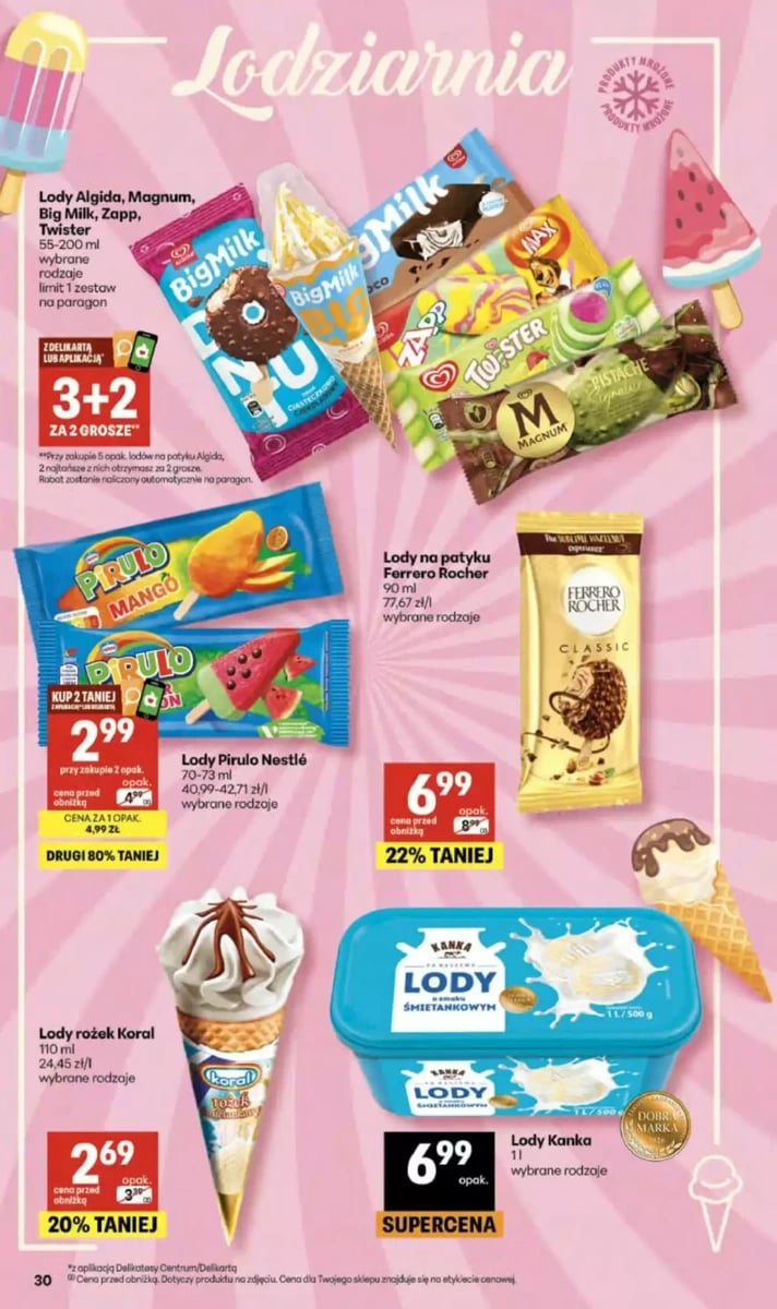 Strona 30 z gazetki Delikatesy Centrum