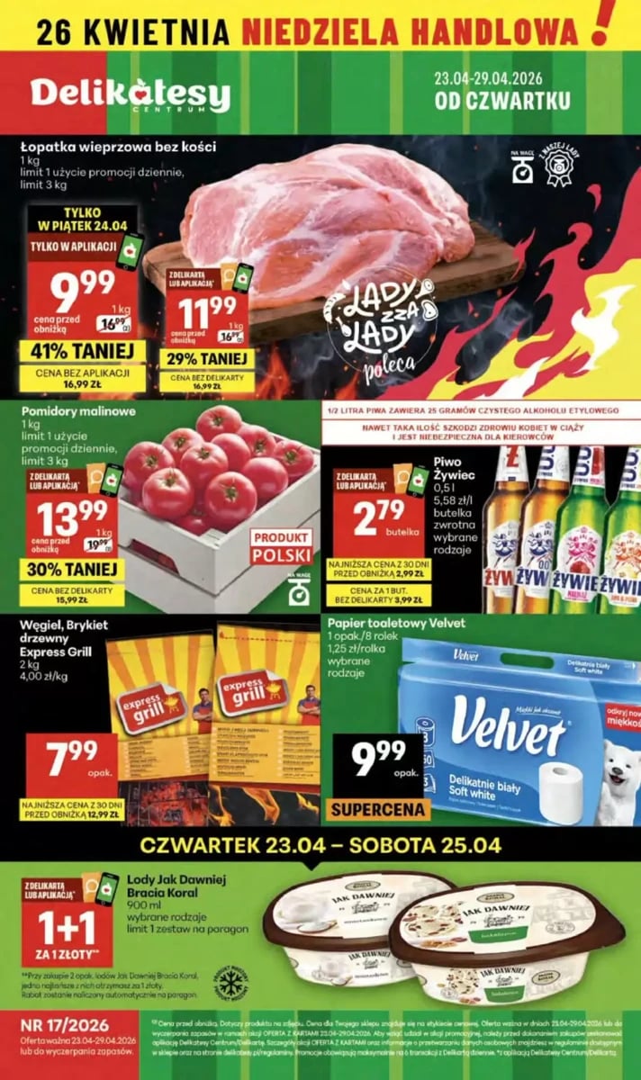 Strona 1 z gazetki Delikatesy Centrum