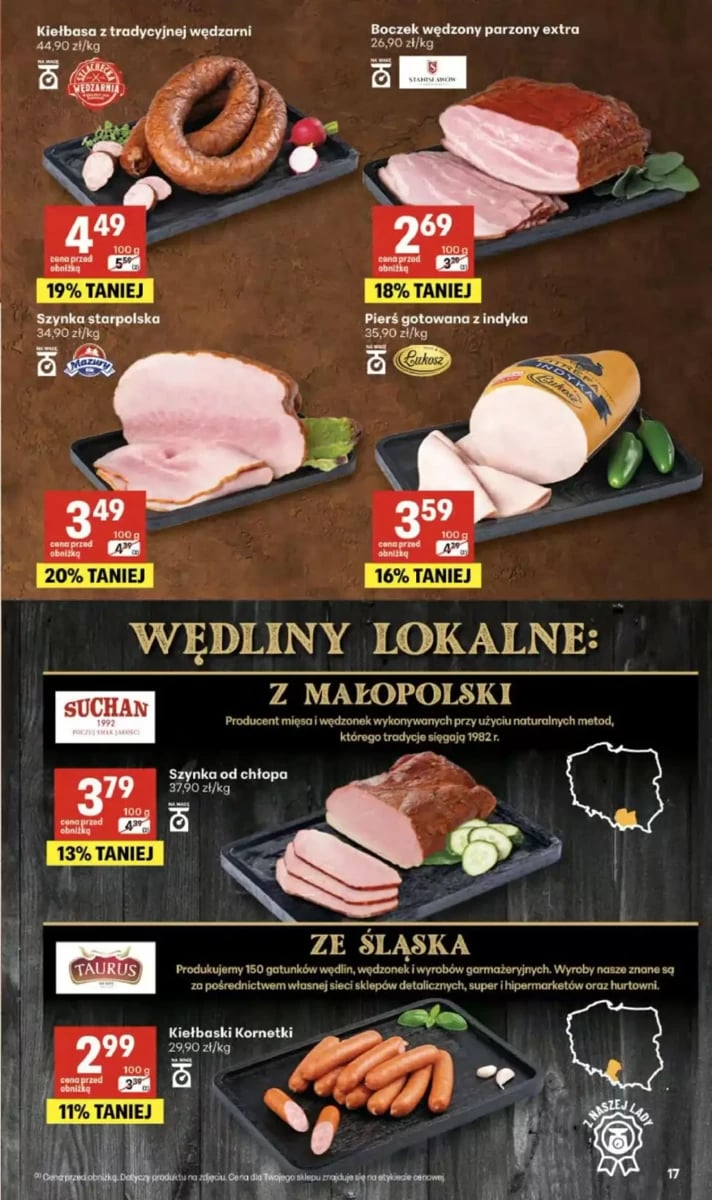 Strona 17 z gazetki Delikatesy Centrum