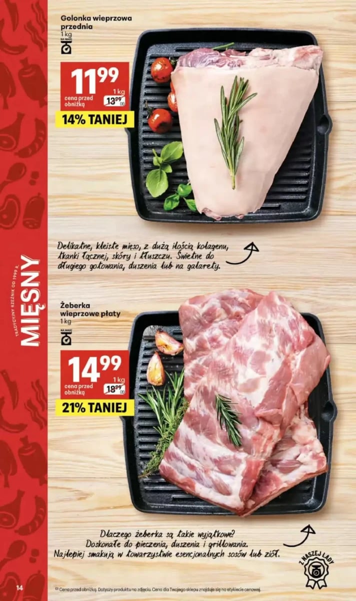 Strona 14 z gazetki Delikatesy Centrum