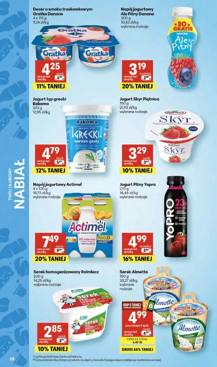 Strona 20 z gazetki Delikatesy Centrum