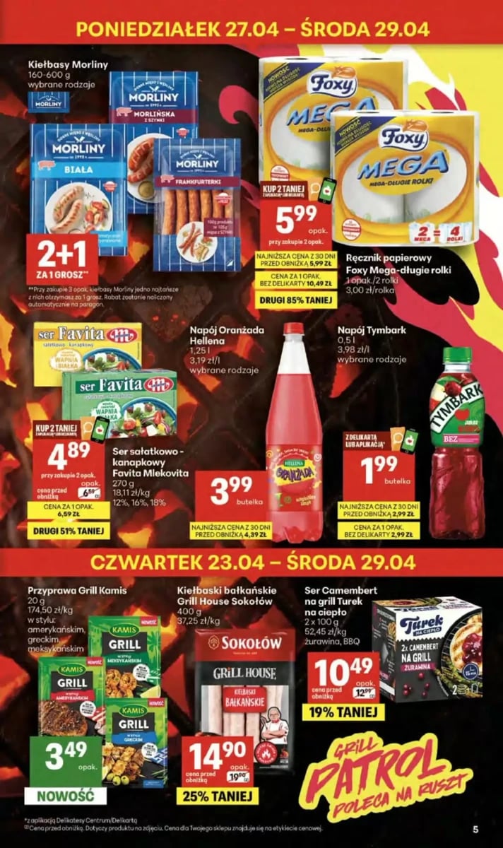 Strona 5 z gazetki Delikatesy Centrum