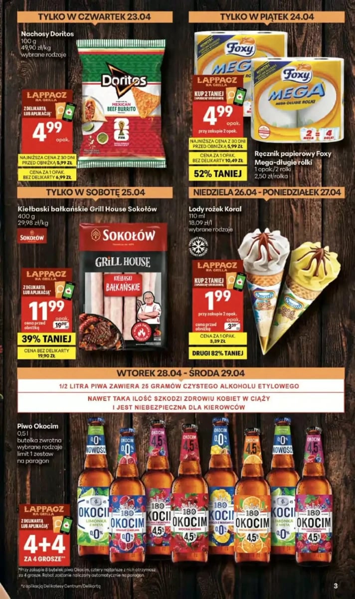 Strona 3 z gazetki Delikatesy Centrum