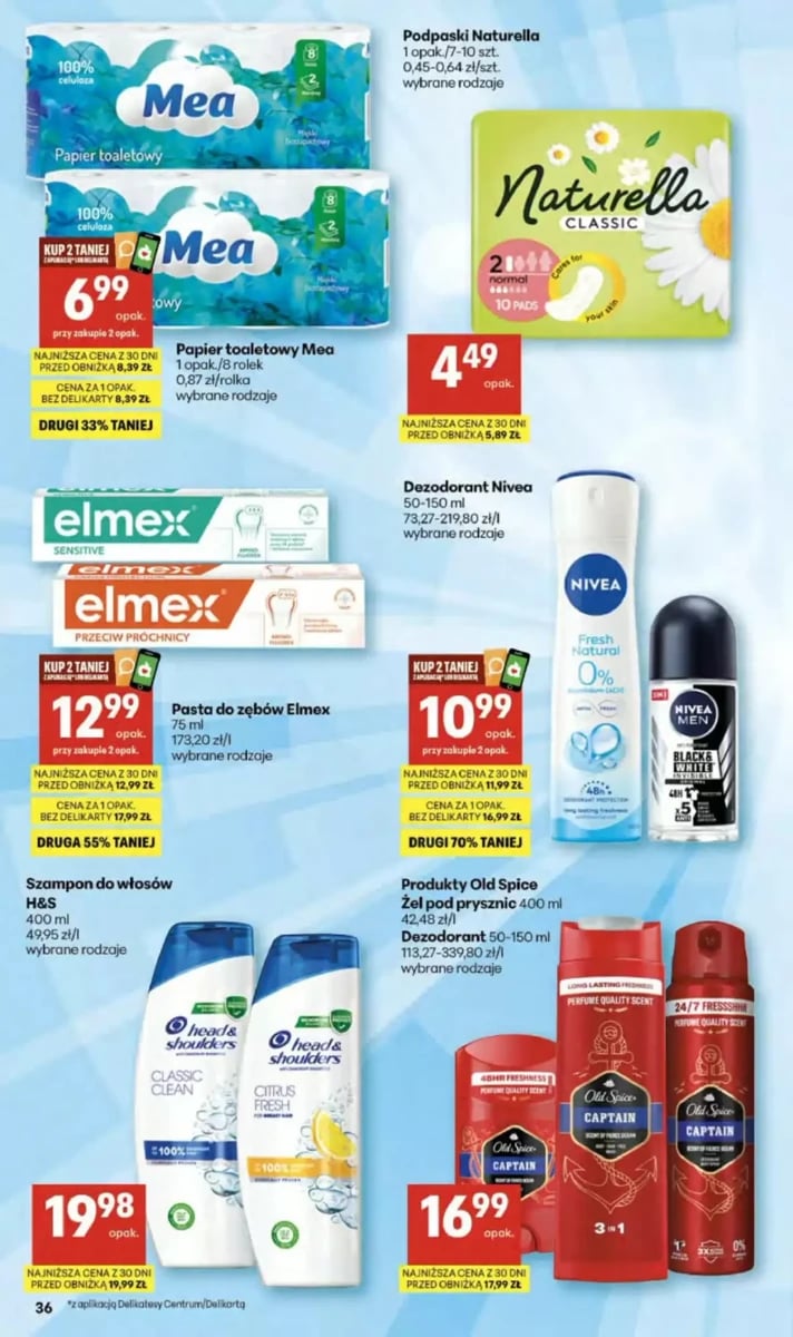 Strona 36 z gazetki Delikatesy Centrum
