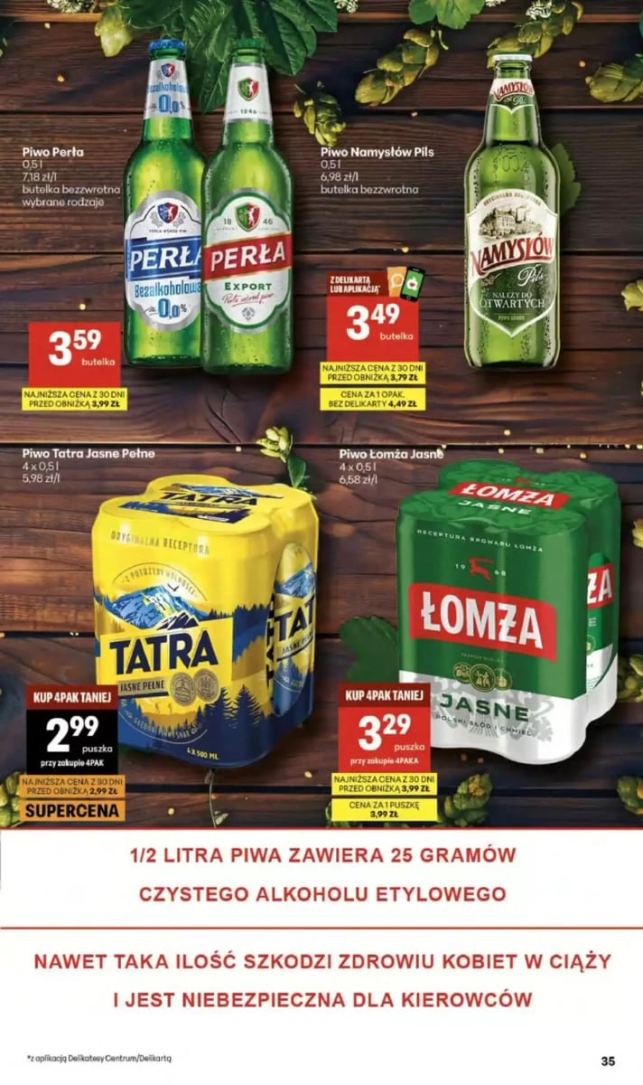 Strona 35 z gazetki Delikatesy Centrum