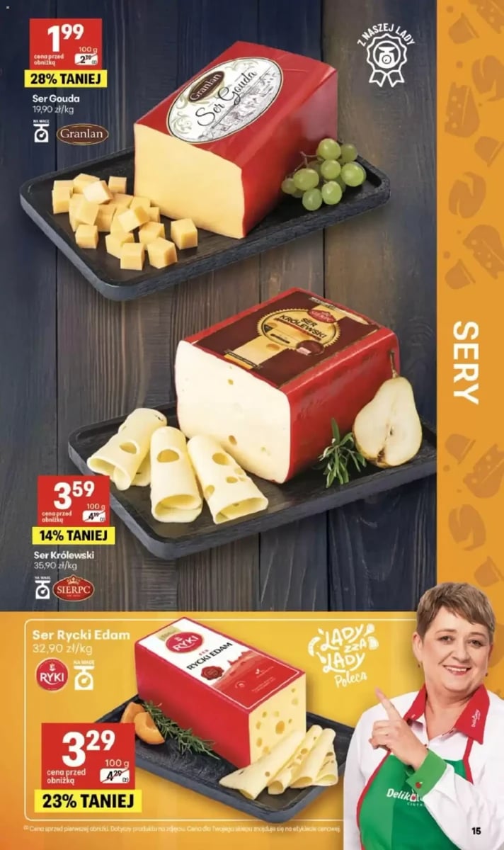 Strona 15 z gazetki Delikatesy Centrum